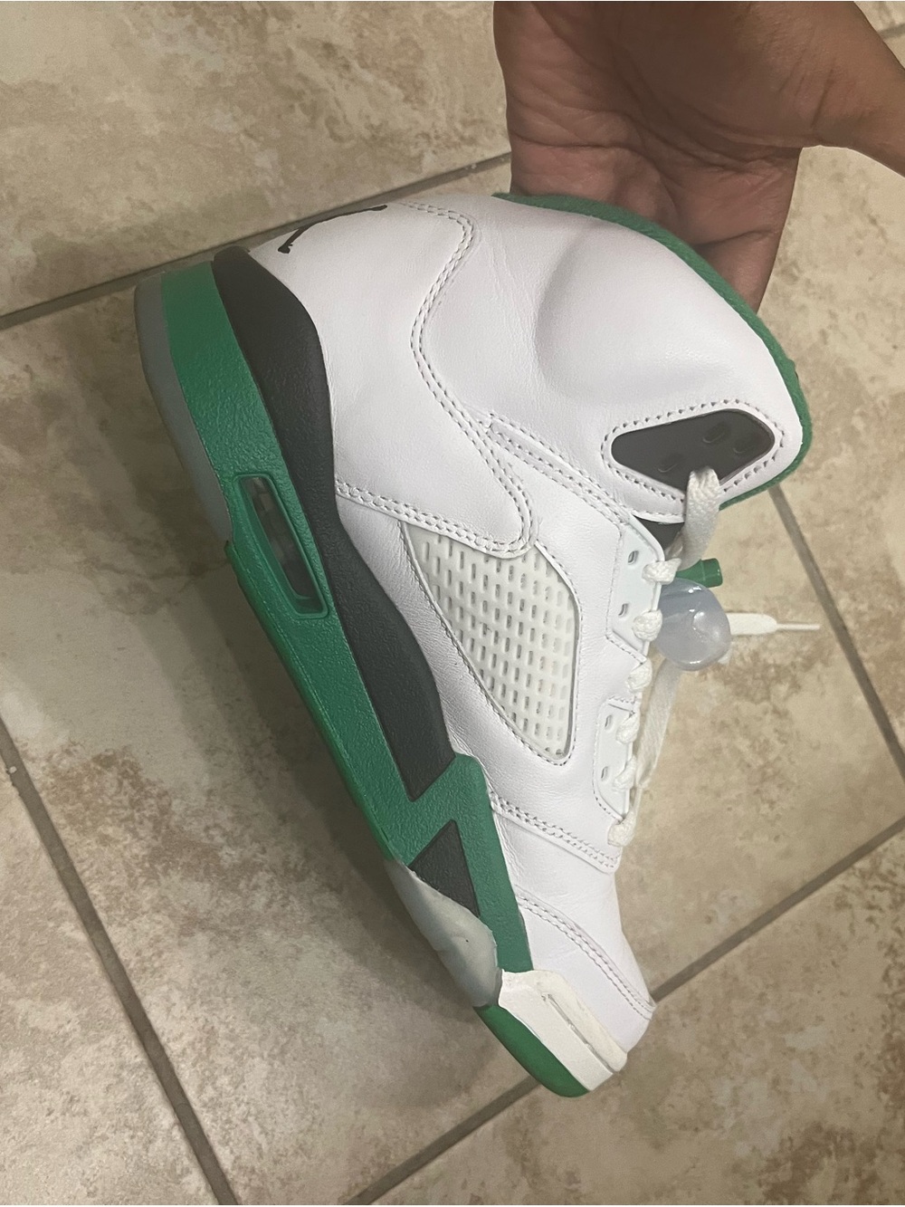 Air Jordan 5 Retro "Green Bean" Women’s Size 7 - Picture 5 of 8
